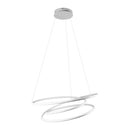 Lustre Pendente Espiral Branco Led 88w 3m Pe Direito Duplo 34324 St1989-Opus-Starlumen