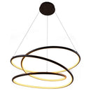 Lustre Pendente Espiral Preto Led 88w 3m Pe Direito Duplo 34317 St1989-Opus-Starlumen