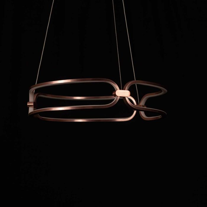 Lustre Pendente Lumina LED 37W Ø45cm BB006E Bella ST2237