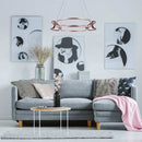 Lustre Pendente Lumina Rose Gold Anel LED 50W Ø60cm BB007E Bella Iluminação ST1388-Bella Iluminação-Starlumen