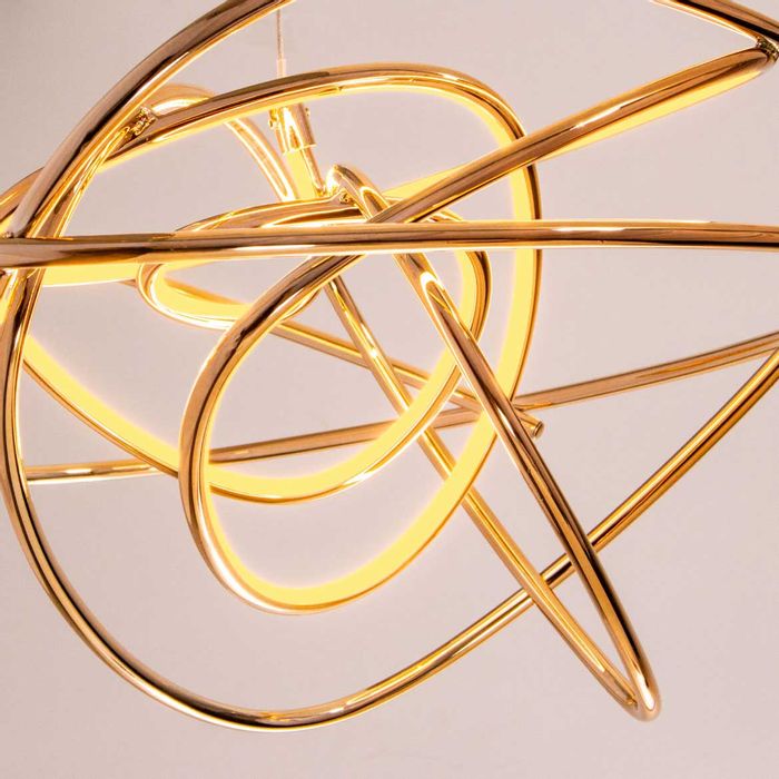 Lustre Pendente Ninho LED 24W 3000k WD017M Bella ST1393-Bella Iluminação-Starlumen