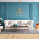 Lustre Pendente Ninho Ø62cm Led 36w 3000K Bella Iluminação Wd017l St1392-Bella Iluminação-Starlumen