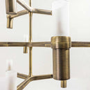 Lustre Bronze Retrô Starlux 75cm P/12 Lâmpadas G9 MD21350-12-AB St1869