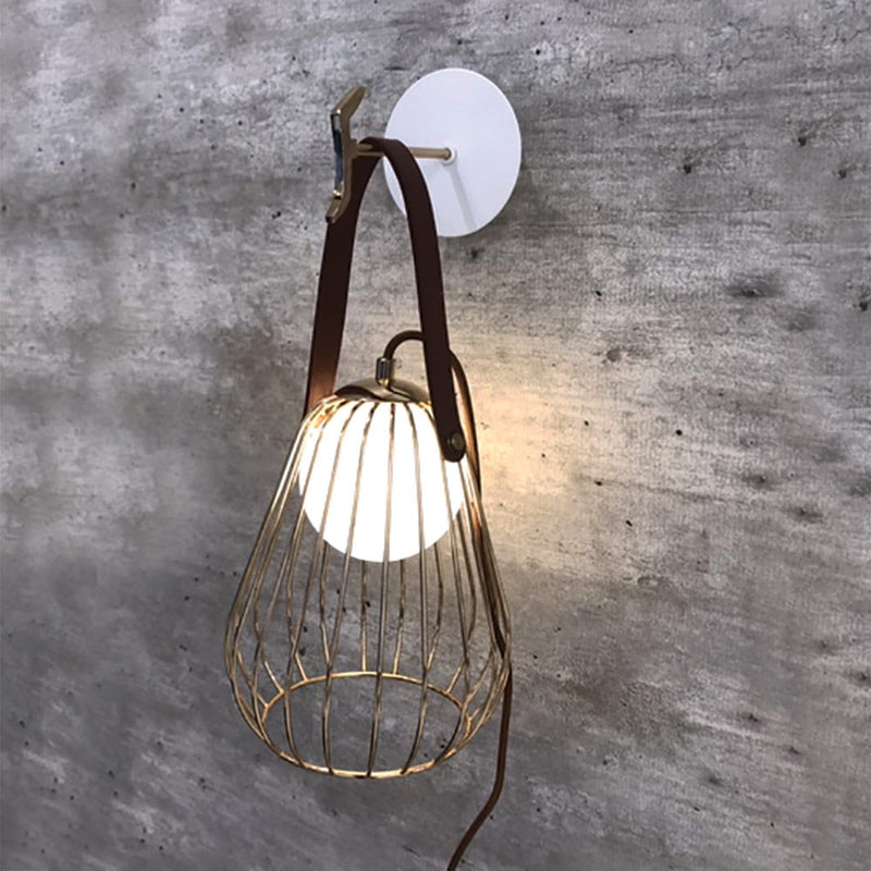 Acessorio Lamp Dourado e Branco (d)10cm - ML007W - Bella Iluminação