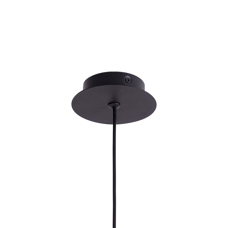 Pendente Pituco Rose Gold e Preto e Preto (d)9cm (a)26cm  1xgu10 10w - ML016B - Bella Iluminação