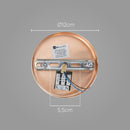 Arandela Maison Abajur Cobre e Transparente para G9 MO0016E Bella ST2456