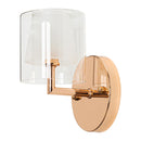 Arandela Maison Abajur Cobre e Transparente para G9 MO0016E Bella ST2456