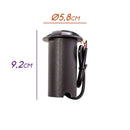 Mini Balizador Preto Led 0,75w 3000k Embutir 4 Saídas bivolt UP005-1-WW-PM St1371-Interlight-Starlumen