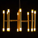 Pendente Maestro Ouro Fosco para 16x G9 Starlux NL002-MG ST2429