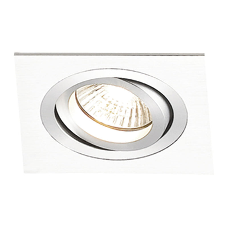 Spot de Embutir Ecco 17cm X 17cm X 5cm  1xe27 127v / 220v Branco - NS5301B - Bella Iluminação