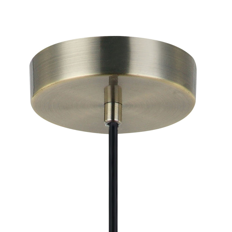 Pendente Petit d 9.3cm X 18.5cm  1xg9 127v / 220v Bronze e Transp - OP053 - Bella Iluminação