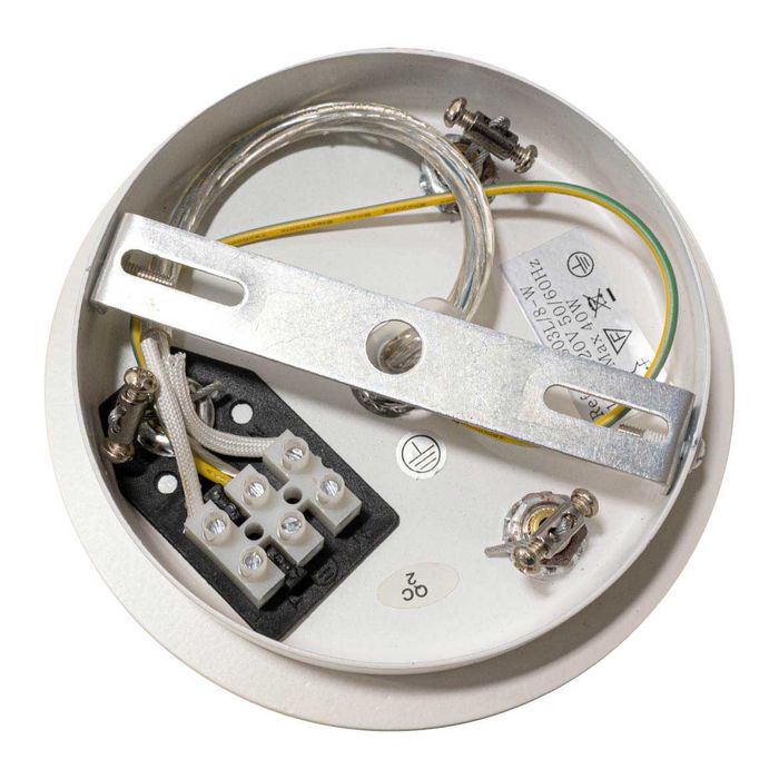 Pendente Starlux Branco E Ouro P/ 8 Lâmpadas E14 P60603L St1846