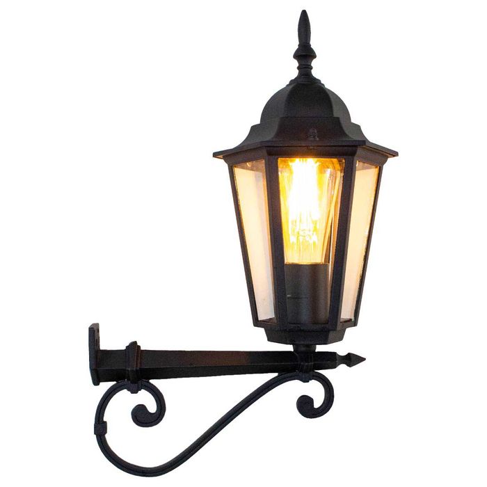 Poste Jardim Colonial 2 Cúpulas Alumínio Vidro P/ E27 PC204/2 St1473