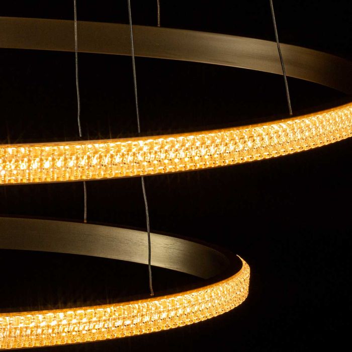 Pendente Anello Oval LED 38W 3000k Studioluce PD1444 ST2428