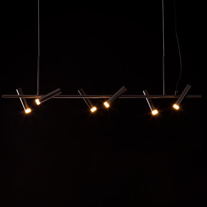 Pendente Zione Preto LED 18W 3000k PD1491 Studioluce ST2656