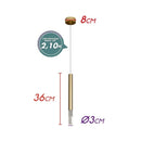 Pendente Cissy LED 3W 3000k Dourado PD1508DO Studioluce ST2458-Studioluce-Starlumen