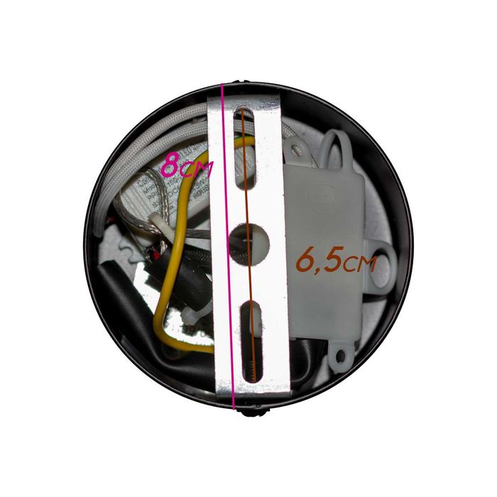 Pendente Cissy Led 3w 3000k Studioluce Preto Pd1508PT St2458