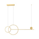 Luminária Pendente Mallen Dourado LED 36W PD1627DO Studioluce ST2657