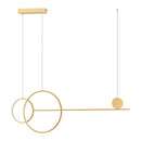 Luminária Pendente Mallen Dourado LED 36W PD1627DO Studioluce ST2657