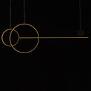 Luminária Pendente Mallen Preto LED 36W PD1627PT Studioluce ST2657