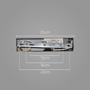 Luminária Pendente Mallen Preto LED 36W PD1627PT Studioluce ST2657