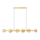 Pendente Orbit Dourado 6 Globos Esferas Champagne PDH1527CHDO Studioluce ST2081