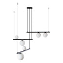 Pendente Orbit 6 Esferas Globos Quality PDH1529PT St2108