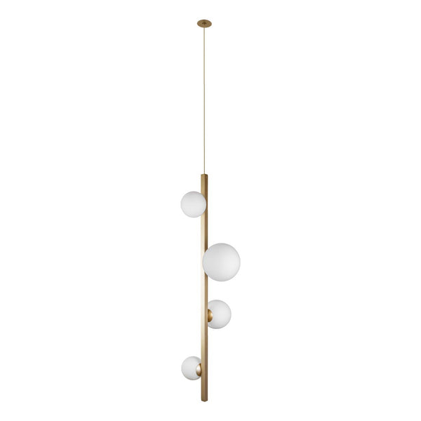 Pendente Orbit Dourado 4 Globos Esferas PDH1530BRDO Studioluce ST2663