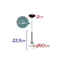 Pendente Orbit Preto 10cm PDH1534PT Studioluce para 1x G9 ST2415