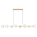 Pendente Orbit Dourado 8 Globos Esferas PDH1576TRDO Studioluce St2665
