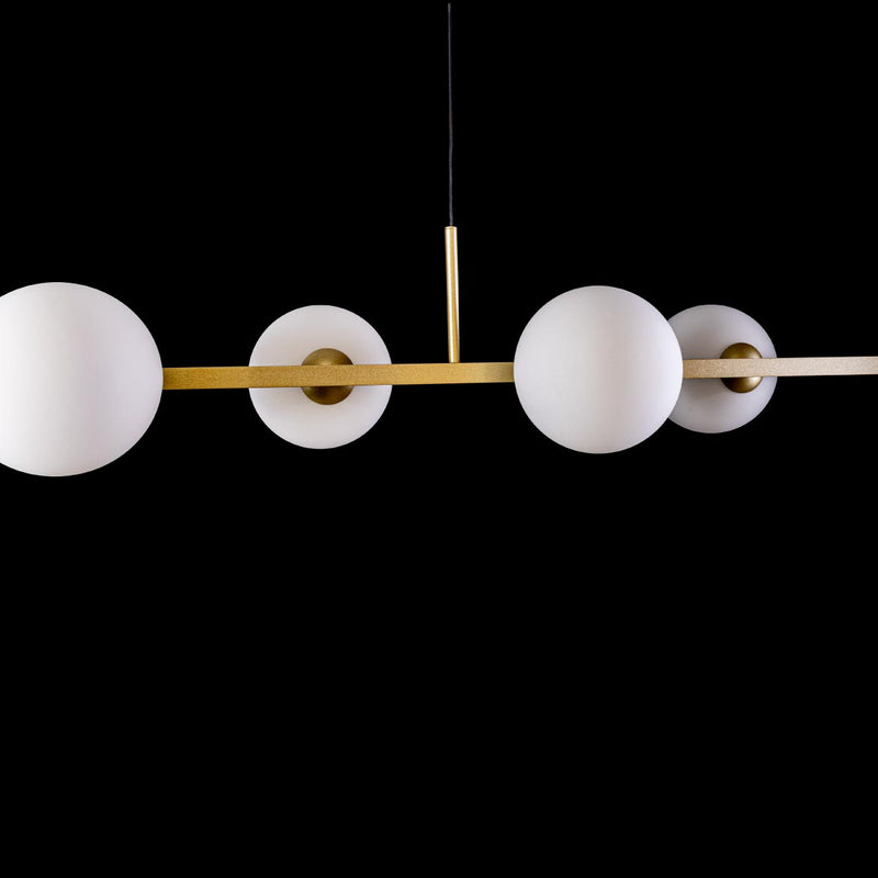 Pendente Orbit Dourado 8 Globos Esferas PDH1576DO Studioluce St2665