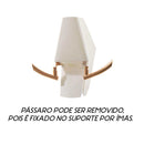 Pendente Perch Bird Rosê Gold Pássaro Origami LED 6W 12264-1L Starlux ST1755