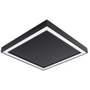 Plafon Sobrepor Fit Edge Preto Led 33,6w 3000k Newline PL0123LED3-PT St1999