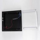 Plafon Sobrepor Fit Edge Preto Led 33,6w 3000k Newline PL0123LED3-PT St1999