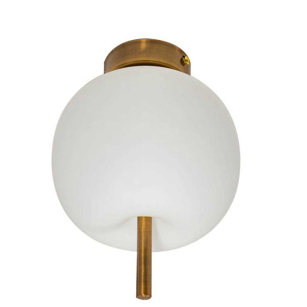 Plafon Apple com Globo em Vidro Leitoso PL-SU31098-1 Starlux ST1707