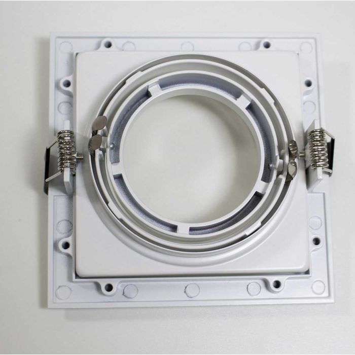 Spot Recuado Embutir Conecta Branco Gu10 Ar70 Ns7701B Bella St872