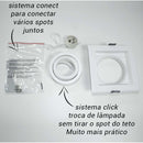 Spot Recuado Embutir Conecta Branco Gu10 Mr16 Ns7001B Bella St709