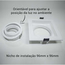 Spot Recuado Embutir Conecta Branco Gu10 Mr16 Ns7001B Bella St709