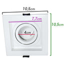 Spot Recuado Embutir Conecta Branco Gu10 Mr16 Ns7001B Bella St709