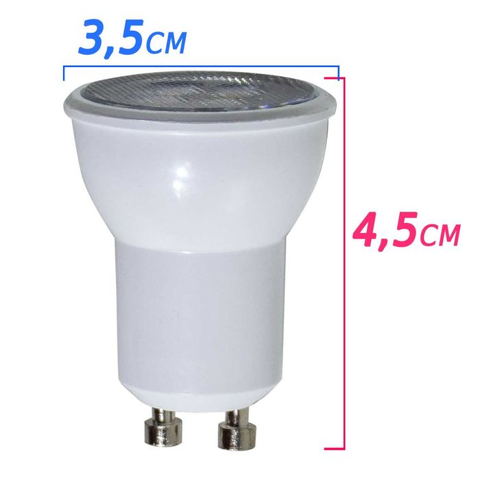 Lâmpada LED Mini Dicróica 4w Mr11 Gu10 St1705