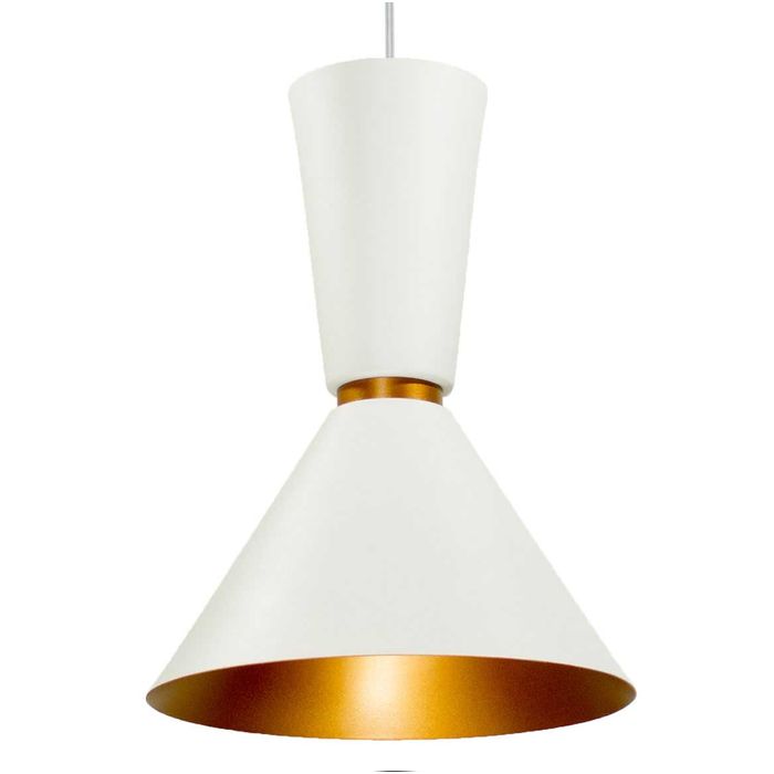 Pendente Lustre Rio Branco Alumínio 31cm p/ Balcão, Mesa e Área Gourmet 4052 St836