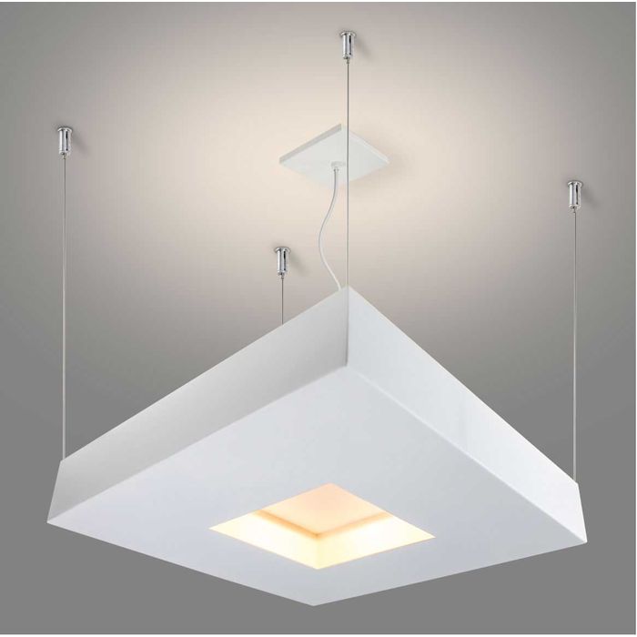 Pendente Lustre Luz Direta E Indireta 60cm para 8 lâmpadas E27 4801/60-BT St4801/60