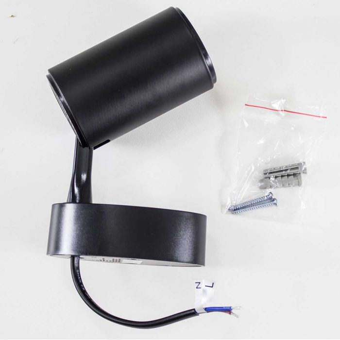 Spot Sobrepor Preto LED 7W Para Teto e Parede ST749