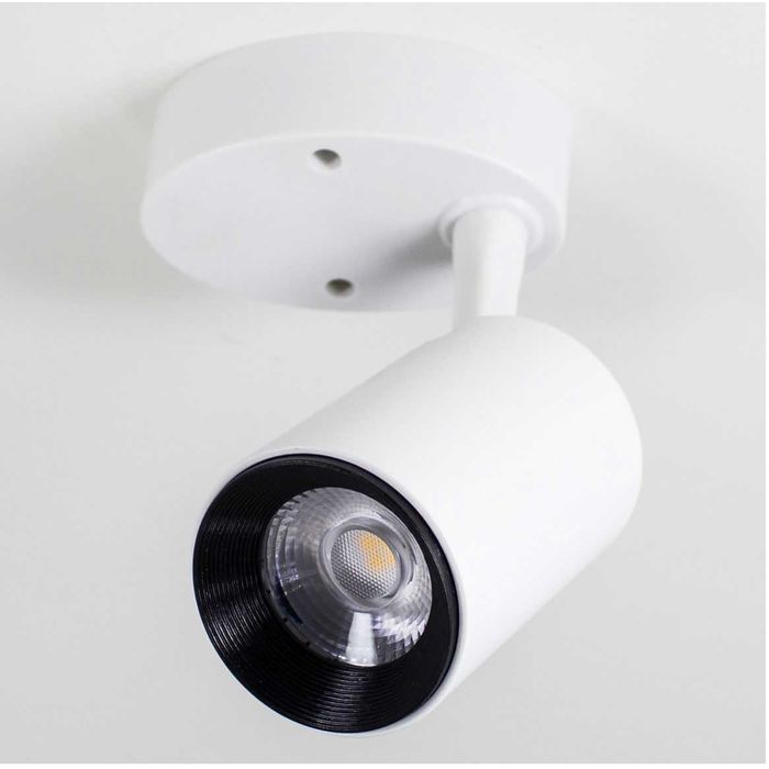 Spot Sobrepor Branco LED 7W Para Teto e Parede ST749