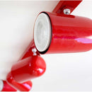 Trilho 3 Spots P/ Par20 100cm Vermelho 3000/3 ST958