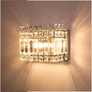 Arandela Retangular Cristal Legítimo K9 Aço Inox AR-4572 St4572