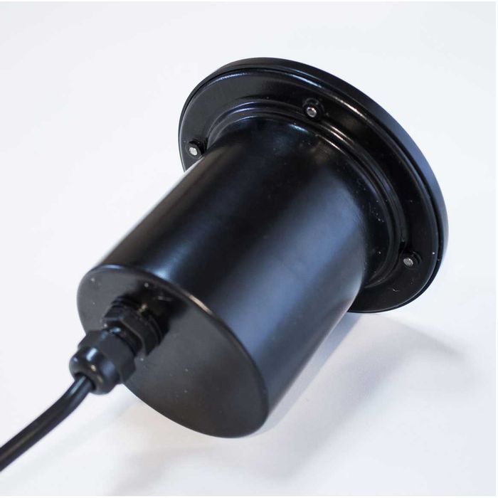 Embutido de solo Preto pequeno refletor p/ lâmpada GU10 MR16 ST3059