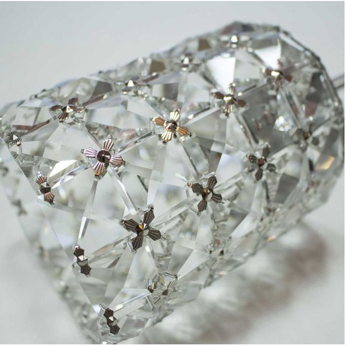 Pendente de Cristal legítimo k9 para lâmpada G9 lindo efeito PD-4616 STP4616