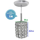 Pendente de Cristal legítimo k9 para lâmpada G9 lindo efeito PD-4616 STP4616