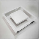 Plafon Luz Indireta 38x38cm Embutir Para 2 Lâmpadas 250/4E BT St673-Starlumen-Starlumen